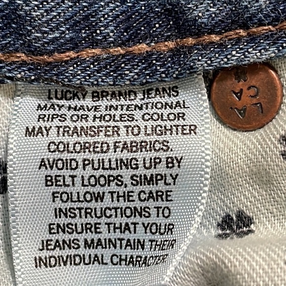 Lucky Brand 1 Authentic Skinny Size W 31 L 32 Mens - Picture 7 of 9